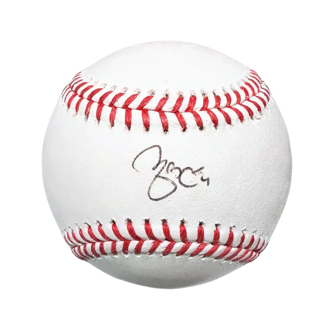 Yadier Molina St Louis Cardinals Autographed Baseball - MLB COA (Black Auto)