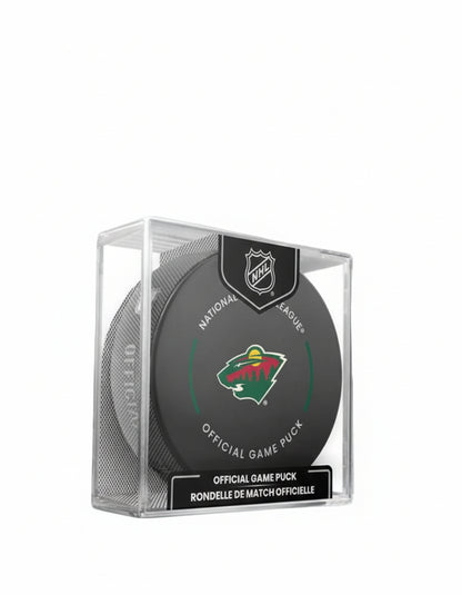 Minnesota Wild 2022-2023 Official Game Puck