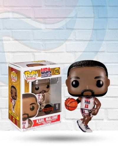 Karl Malone USA Basketball Funko POP! NHL Vinyl Figurine Funko Pop Funko 