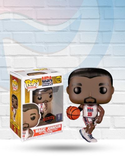 Magic Johnson USA Basketball Funko POP! NHL Vinyl Figurine Funko Pop Funko 