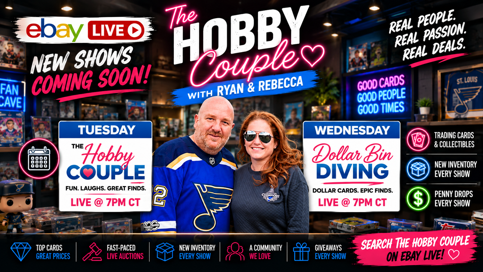 The Hobby Couple — Live on eBay